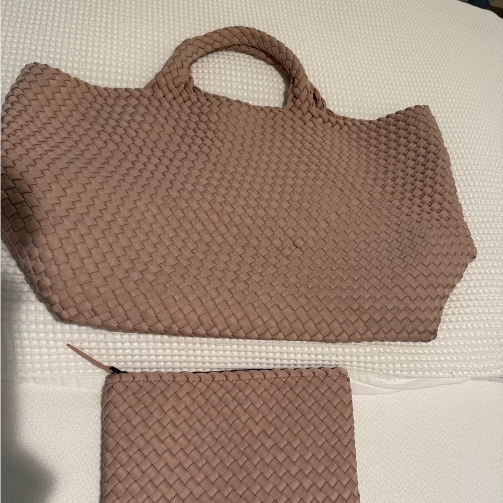 Naghedi St Barths Large Pink Tote - Picture 2 of 3